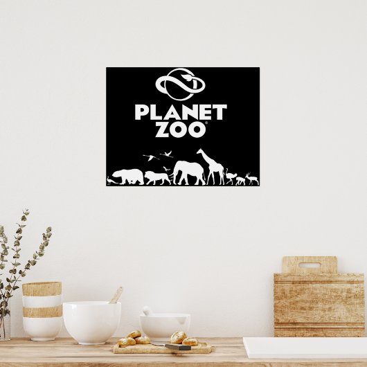 Planet Zoo Poster (Küche)