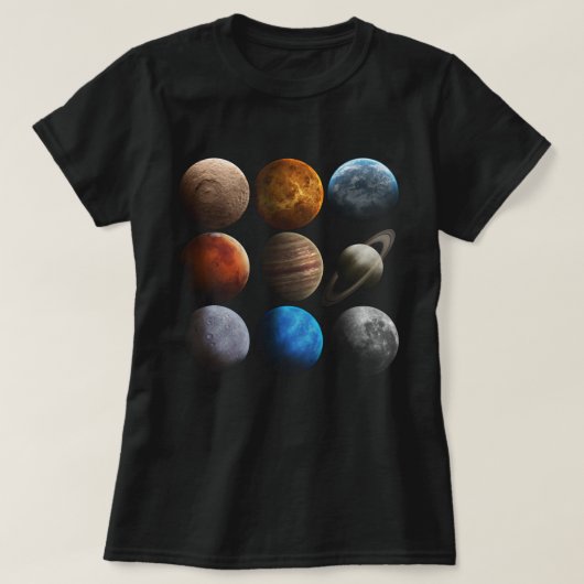 Planetär T-Shirt (Design vorne)