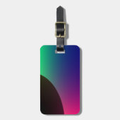 Planetäre Aurora Custom Luggage Tag Gepäckanhänger (Vorderseite vertikal)