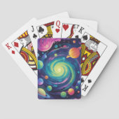 Planetäre Drehkreuze Spielkarten (Rückseite)