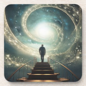 Planetäre Einsamkeit Getränkeuntersetzer (Vorderseite)