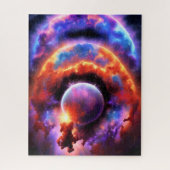 Planetäre Ereignisse stecken in anderen Welten Puzzle (Vertikal)