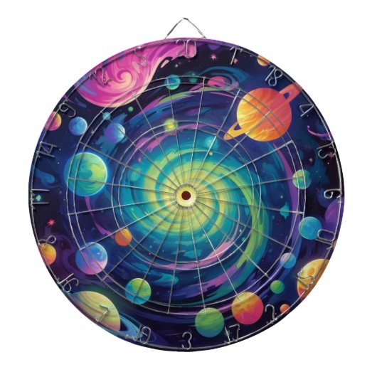Planetäre Spin Dartboard Dartscheibe (vorne)