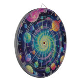 Planetäre Spin Dartboard Dartscheibe (Vorderseite Links)