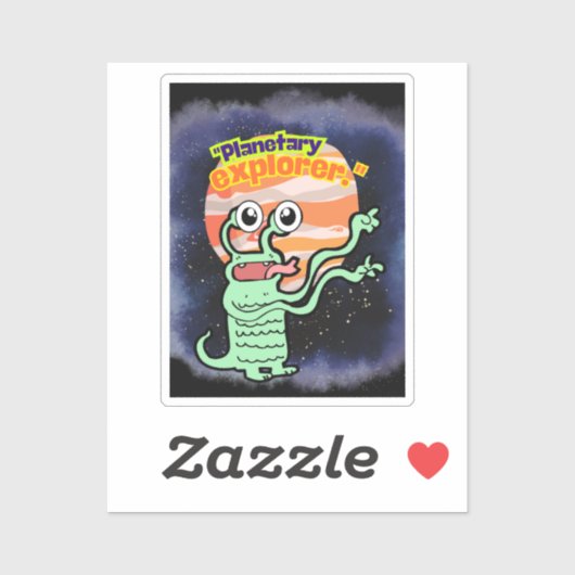 PLANETÄREXPLORER AUFKLEBER (Blatt)