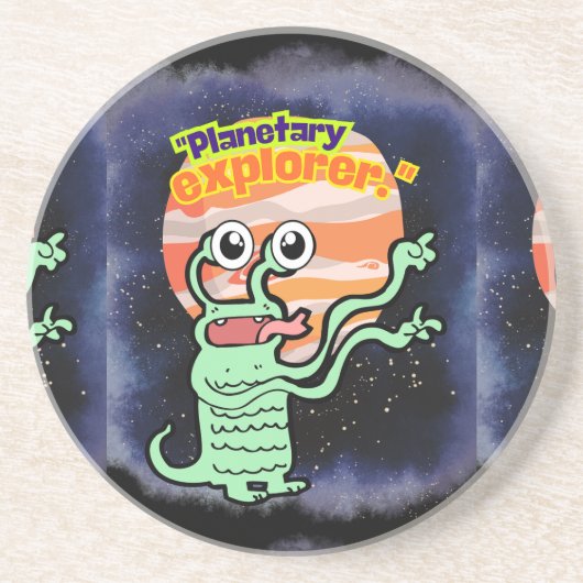 PLANETÄREXPLORER GETRÄNKEUNTERSETZER (Vorne)