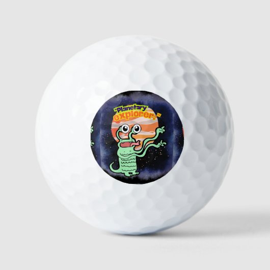PLANETÄREXPLORER GOLFBALL (Vorderseite)