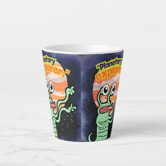 PLANETÄREXPLORER MILCHTASSE (Vorderseite)