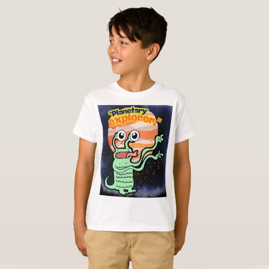 PLANETÄREXPLORER T-Shirt (Vorne ganz)