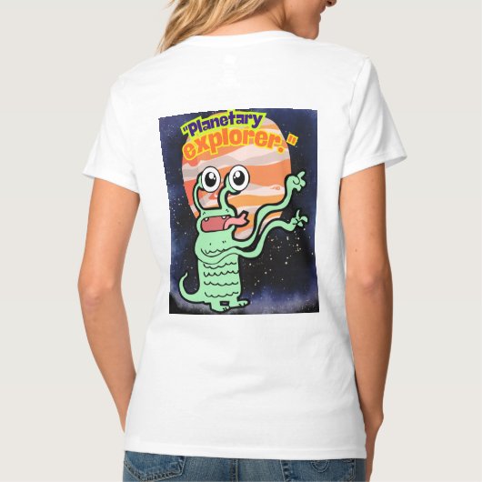 PLANETÄREXPLORER T-Shirt (Rückseite)