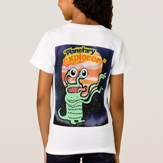 PLANETÄREXPLORER T-Shirt (Rückseite)