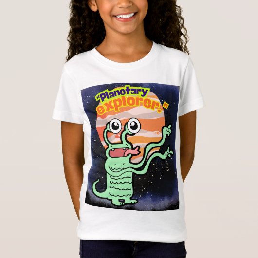 PLANETÄREXPLORER T-Shirt (Vorderseite)