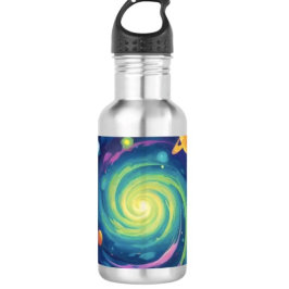 Planetarischer Dreh   Edelstahlflasche