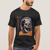 PLANETARIUM MORTEM Skull Astronautin | T-Shirt (Vorderseite)