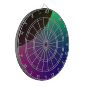 Planetary Aurora Dart Board Dartscheibe (Vorderseite Links)