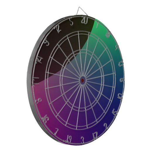 Planetary Aurora Dart Board Dartscheibe (Vorderseite Links)