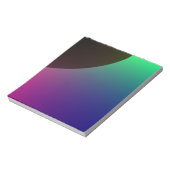 Planetary Aurora Notepad Notizblock (Rotiert)