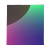 Planetary Aurora Notepad Notizblock (Vorderseite)