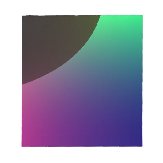 Planetary Aurora Notepad Notizblock (Vorderseite)