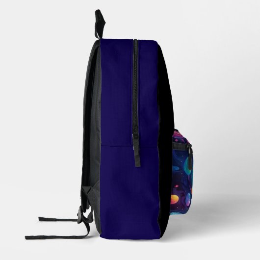 Planetary  Spin   Bedruckter Rucksack (Links)