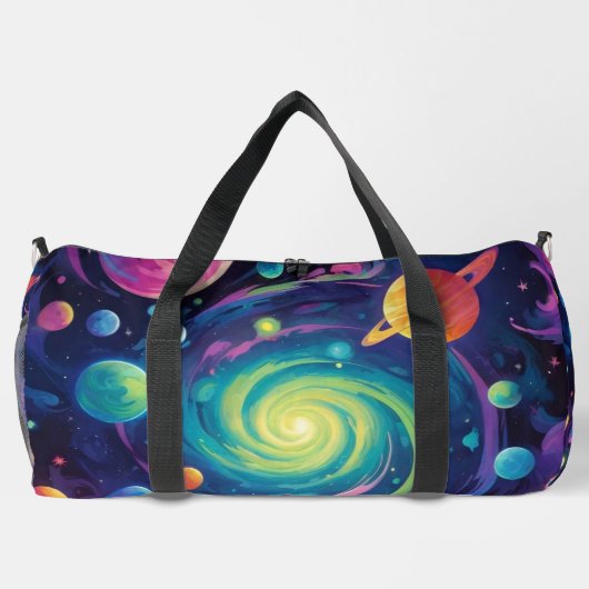 Planetary Spin Duffle Bag (Rückseite)