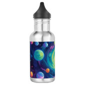 Planetary Spin   Edelstahlflasche (Links)