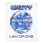 Planetary Unity poster (Vorne)