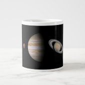 PLANETE DES SOLAR SYSTEMS Custom 20oz Riesengroße Jumbo-Tasse (Vorderseite)