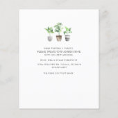 Planete neue Wurzeln Ankündigung (Rückseite)