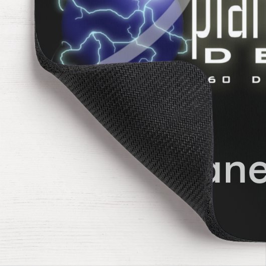 Planeten-Abfall Mousepad (Ecke)