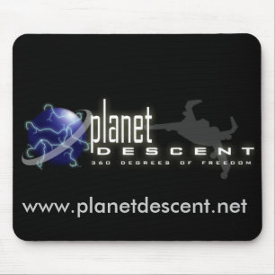 Planeten-Abfall Mousepad