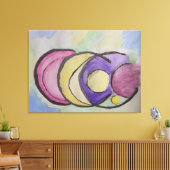 Planeten Abstrakte Kunstgewerbe Leinwanddruck (Insitu (Wohnzimmer))
