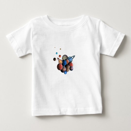 Planeten Baby T-shirt
