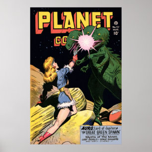 Planeten-Comicen keine 47 Poster