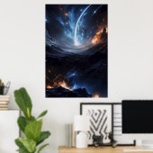 Planeten der Fantasie Poster (Heimbüro)