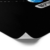 Planeten der Kunst des Sonnensystems Poster (Ecke)