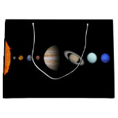 PLANETEN der SONNENSYSTEM großen Geschenk-Tasche Große Geschenktüte (Vorderseite)