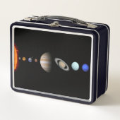 PLANETEN der SONNENSYSTEM kundenspezifischen Metall Brotdose (Vorderseite)