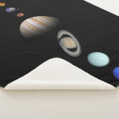 PLANETEN der SONNENSYSTEM kundenspezifischen Sherpadecke (3/4)