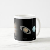 Planeten der Tasse des Sonnensystems (VorderseiteRechts)