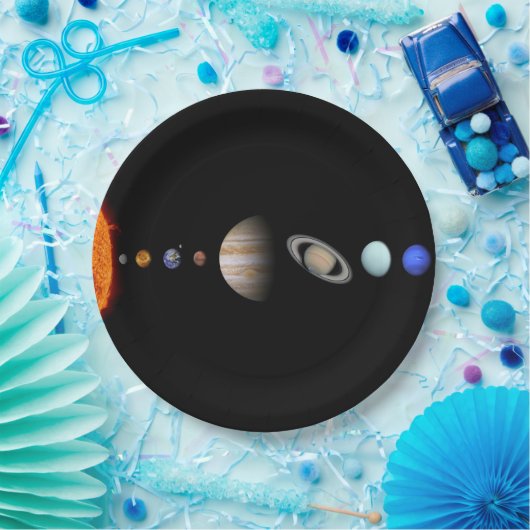 PLANETEN des SOLARsystem kundenspezifischen Pappteller (Party)