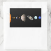 PLANETEN DES SOLARSYSTEMS - Große Aufkleber (Tasche)
