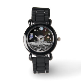 Planeten des Sonnensystems Armbanduhr