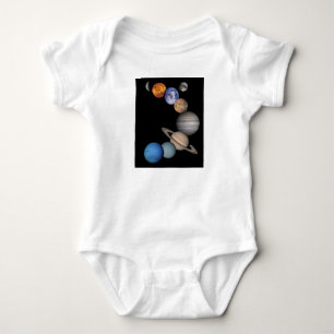 Planeten des Sonnensystems Baby Strampler