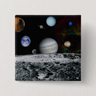 Planeten des Sonnensystems Button