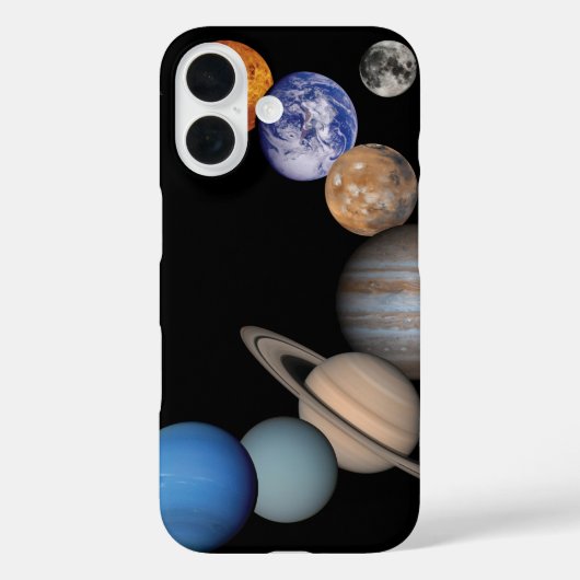 Planeten des Sonnensystems Case-Mate iPhone Hülle (Rückseite)