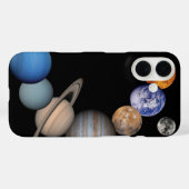 Planeten des Sonnensystems Case-Mate iPhone Hülle (Rückseite (Horizontal))