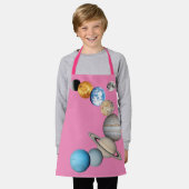 Planeten des Sonnensystems (Farbveränderlich) Apr Schürze (Getragen)