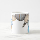 Planeten des Sonnensystems (Farbveränderlich) Kaffeetasse (Mittel)