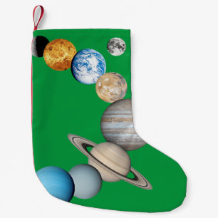 Planeten des Sonnensystems (Farbveränderlich) Kleiner Weihnachtsstrumpf